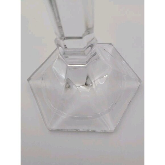 Mikasa Lead Crystal Glass Cambridge 12 Inch Candlesticks Holders EUC Vintage - Picture 10 of 11